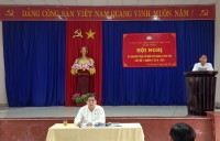 Đ/c Đặng Minh Hùng chủ trì Hội nghị