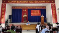 Ủy ban nhân dân xã Duy Hòa tổ chức Hội nghị sơ kết