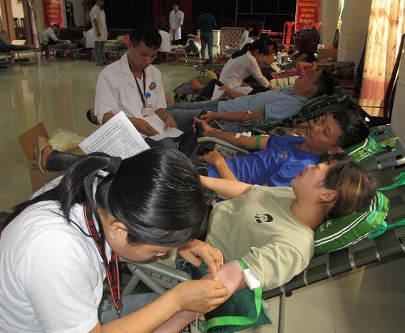 Tại Duy Hòa hiến máu tình nguyện huyện Duy Xuyên đợt 2/2019 được 253 đơn vị máu cứu người